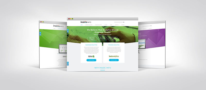 Inside Info brand refresh - web development by Orion Creative