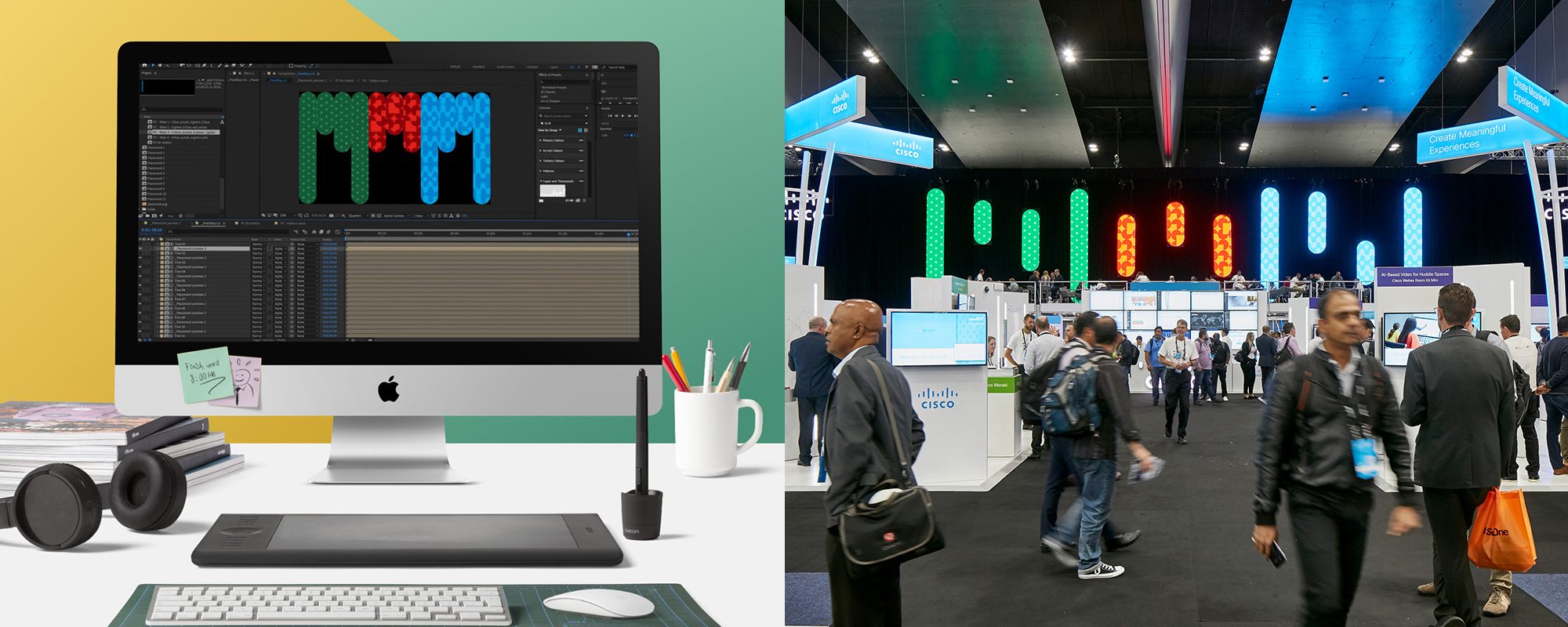 Cisco Live event stand design