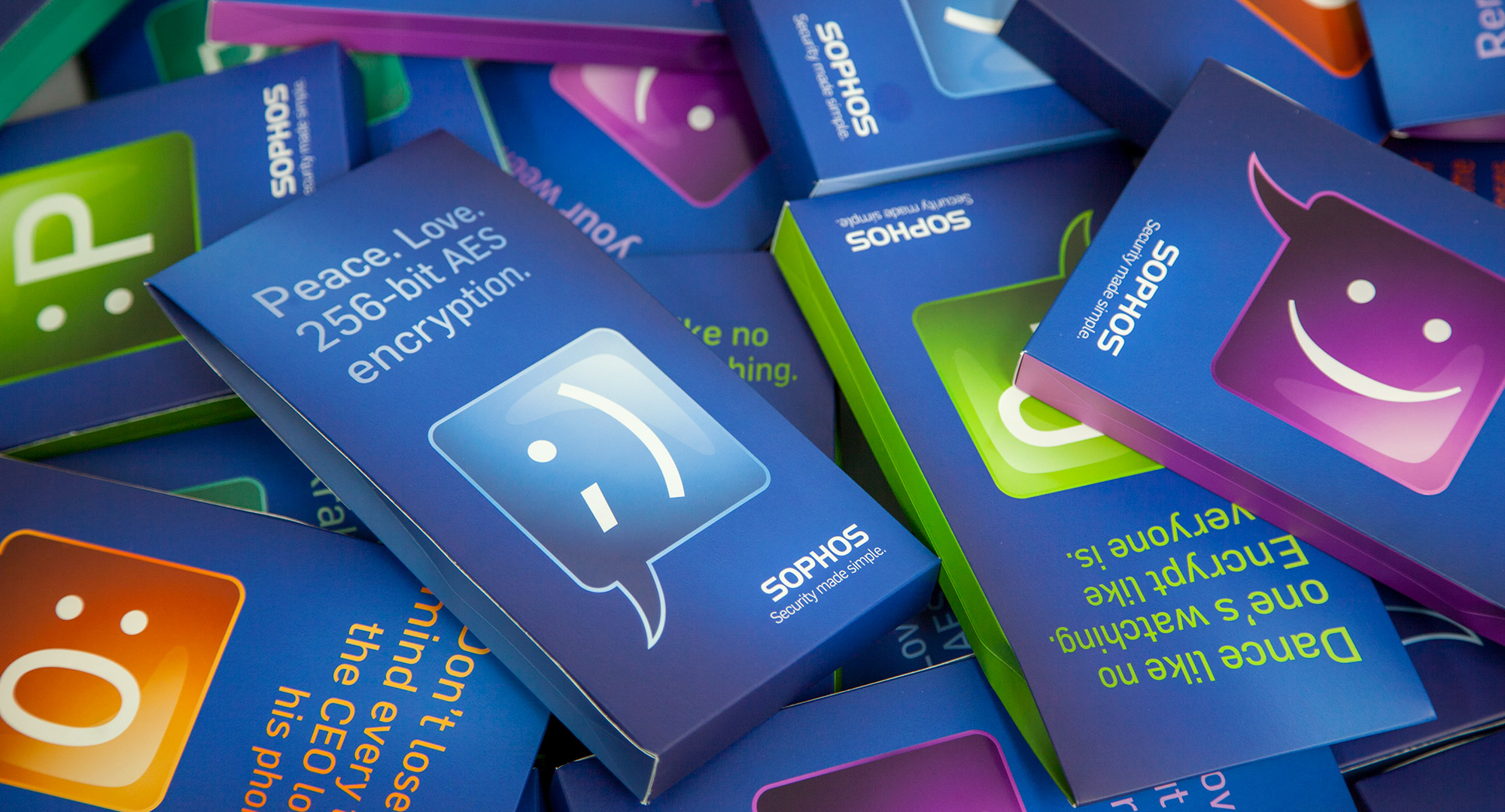 Sophos Socks packaging design