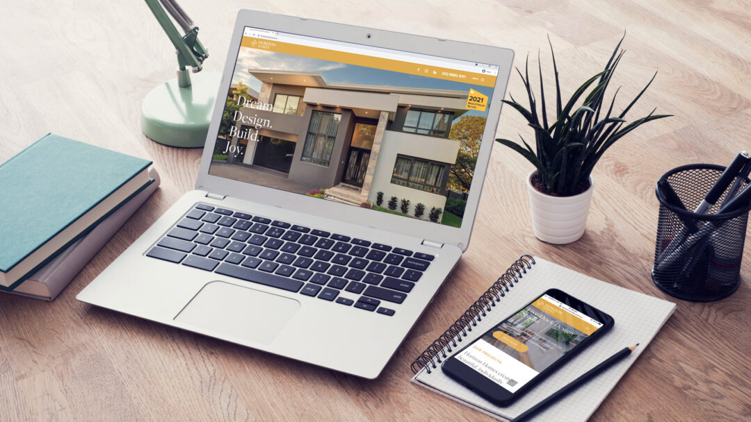 Horizon Homes web development